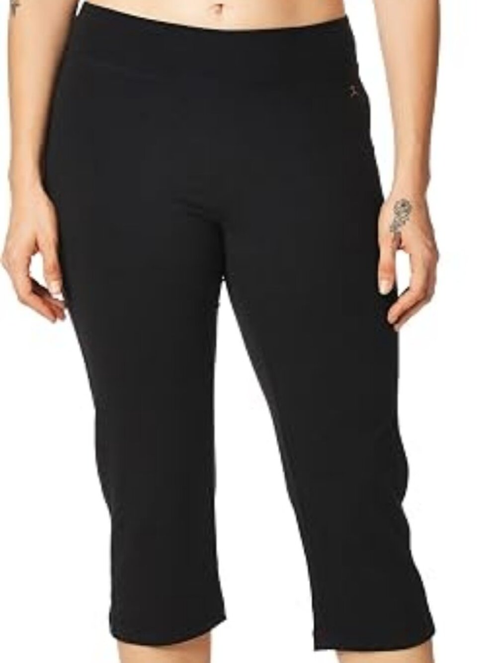 Danskin Everyday Capri Pants XL Black